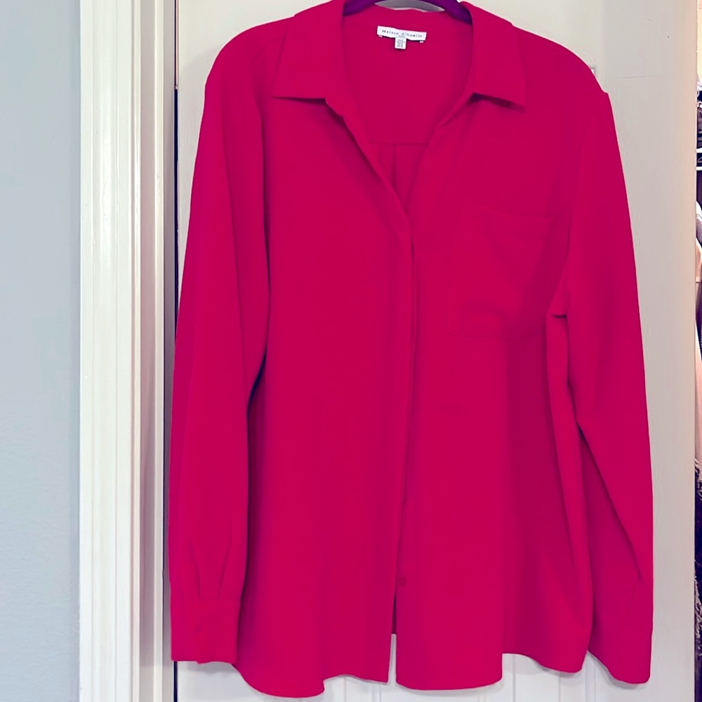 Madison D’Amelie Button Down LS
